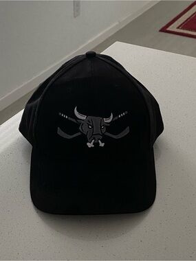Rampage Black Cap with Orange & Gray HTT Logo